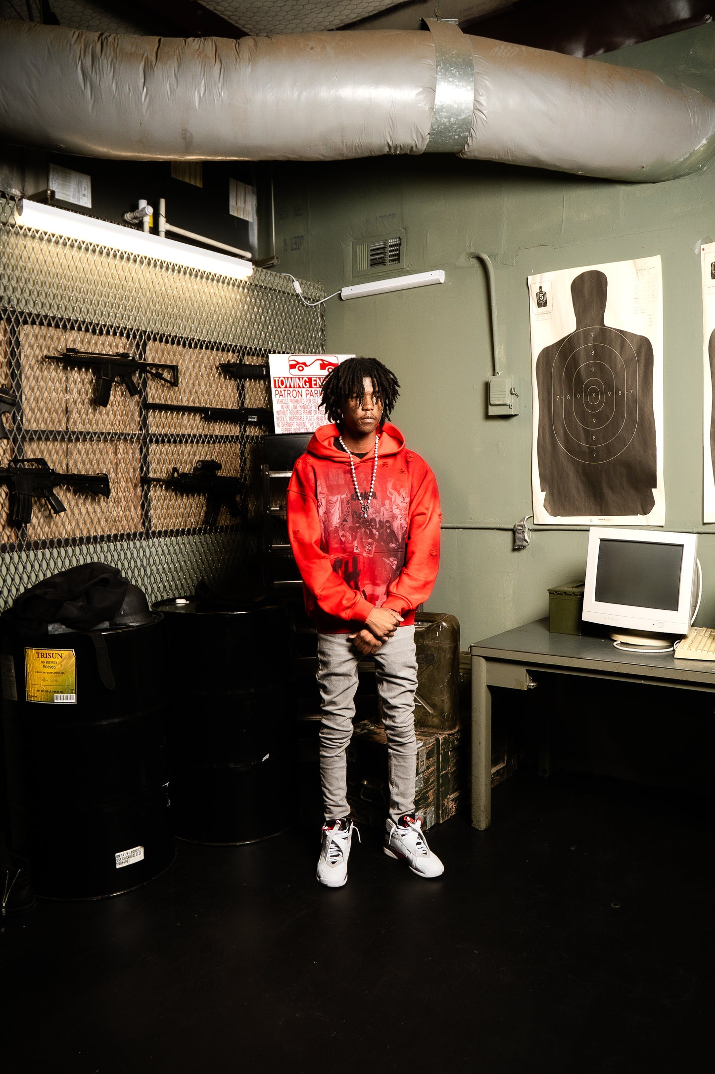 “Robbery” Hoodie (Red)