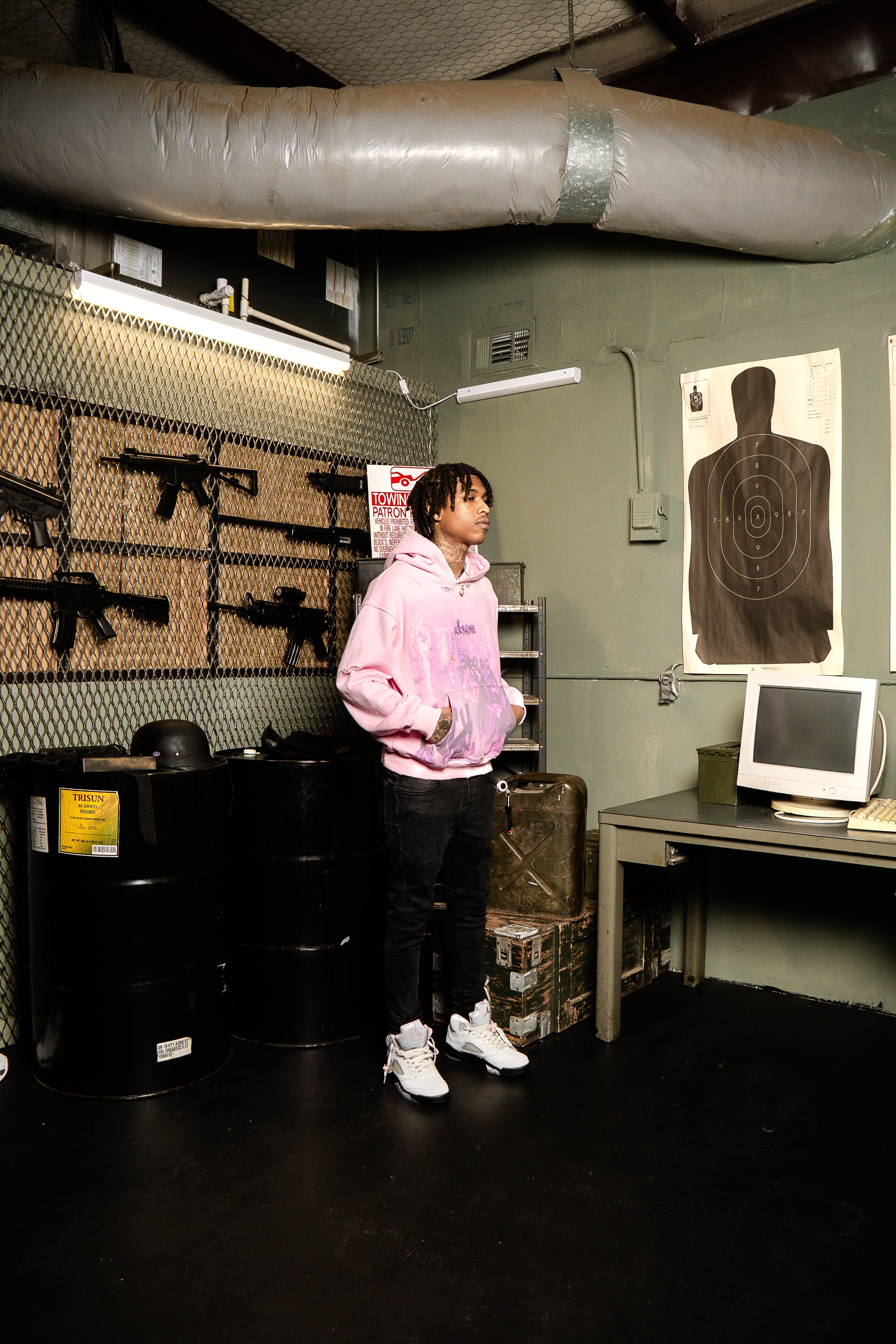 “Robbery” Hoodie (Pink)