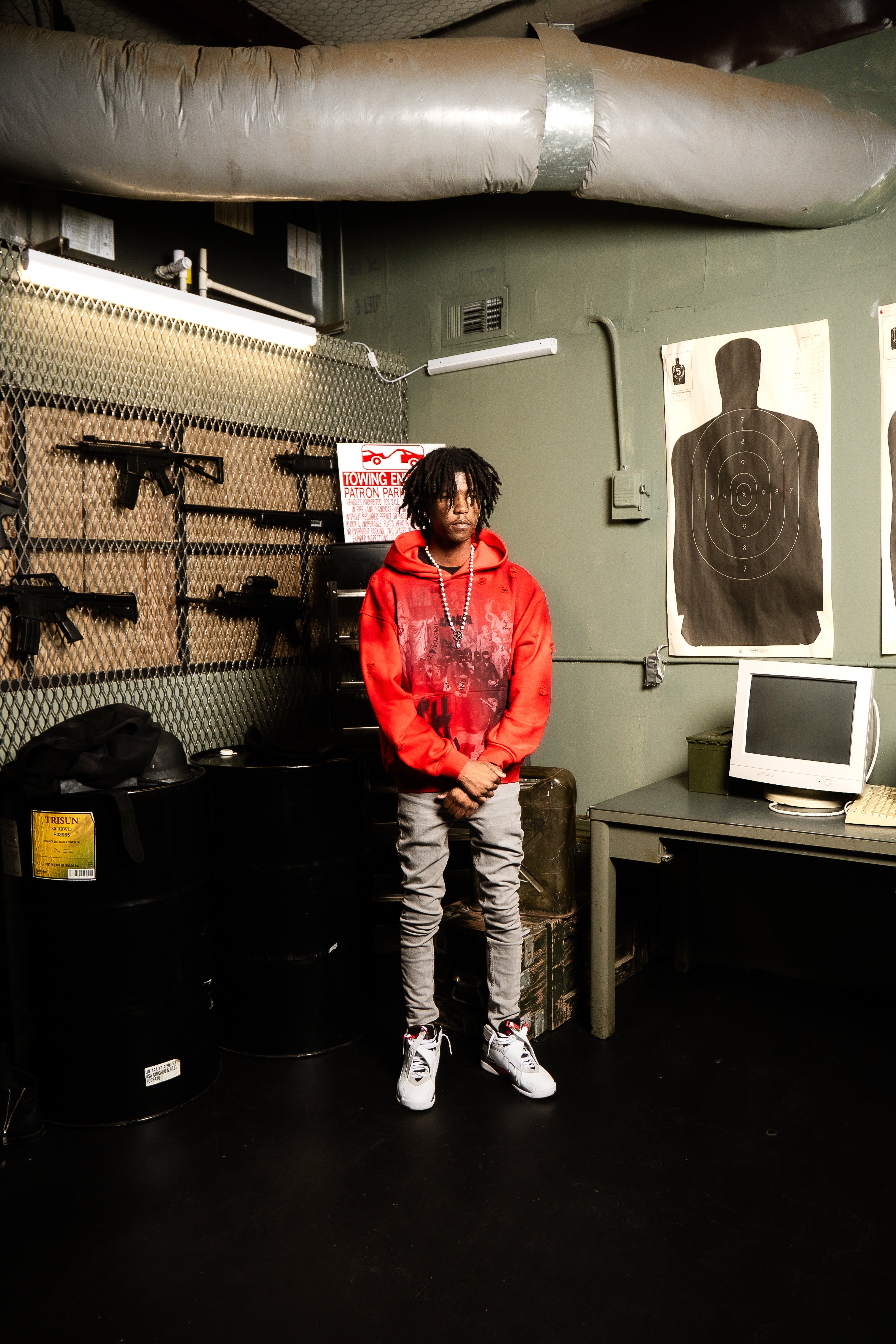 “Robbery” Hoodie (Red)