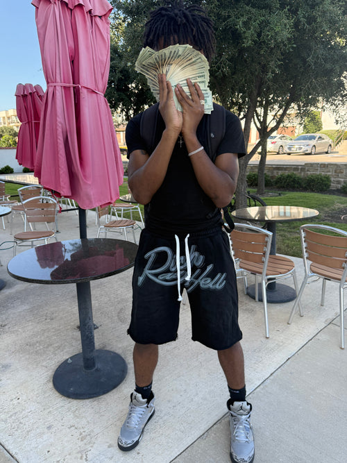 Black “Richashell” Shorts
