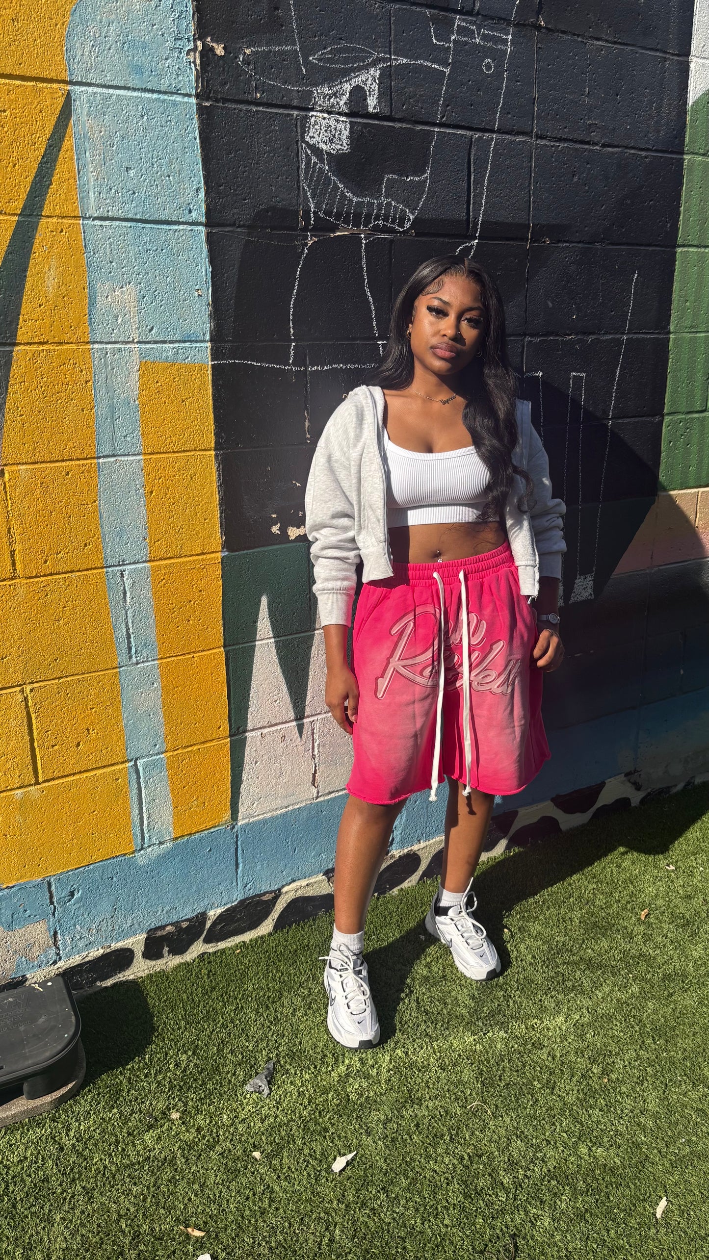 Pink “Richashell” Shorts