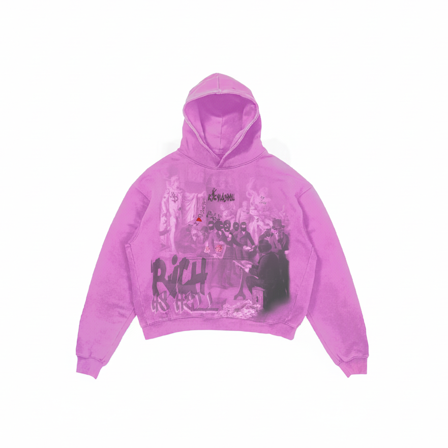 “Robbery” Hoodie (Pink)