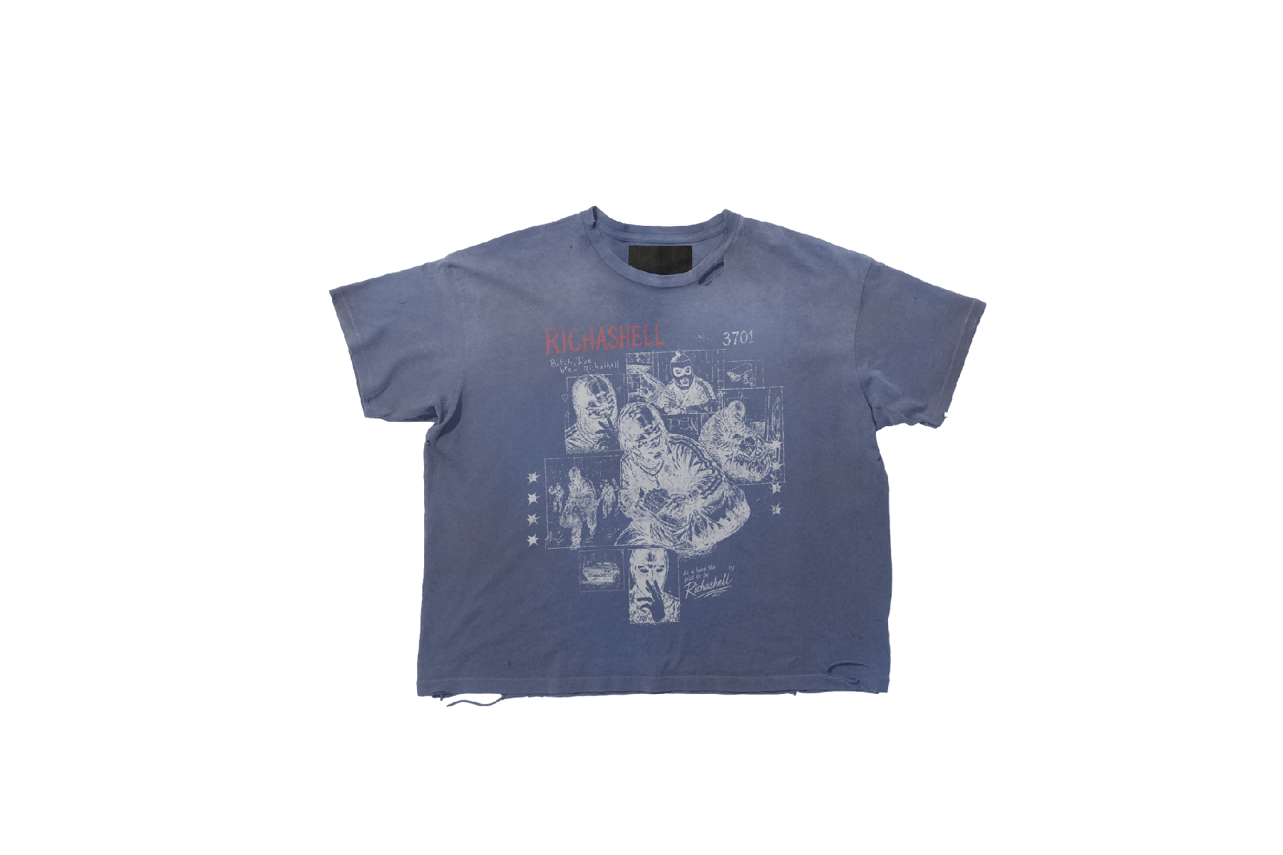 “Robbery Snapshot” Vintage Navy Blue Tee